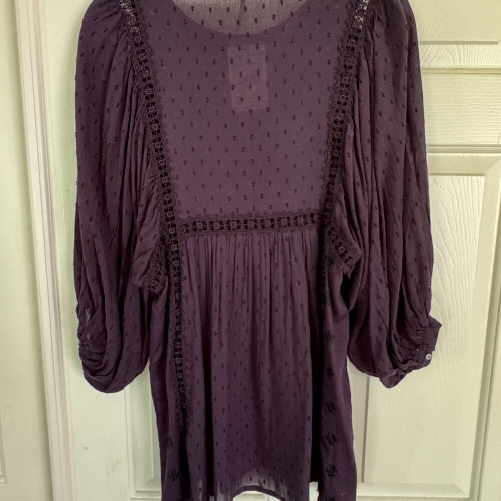 NWT Free People Charlotte Embroidered Tunic Dress - Picture 5 of 6